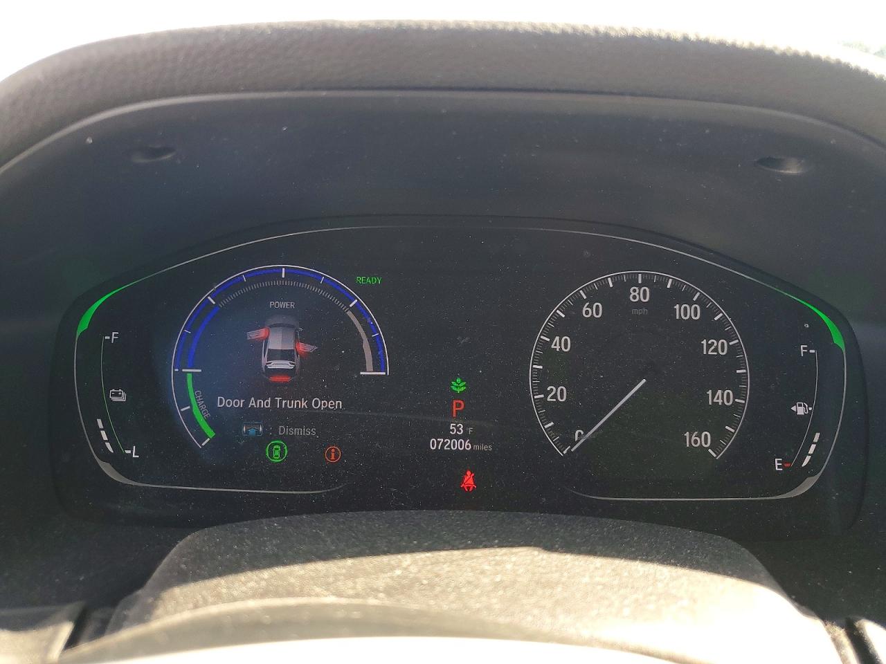 2020 HONDA ACCORD HYBRID EXL photo 9