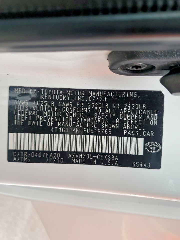 2023 TOYOTA CAMRY SE NIGHT SHADE photo 12