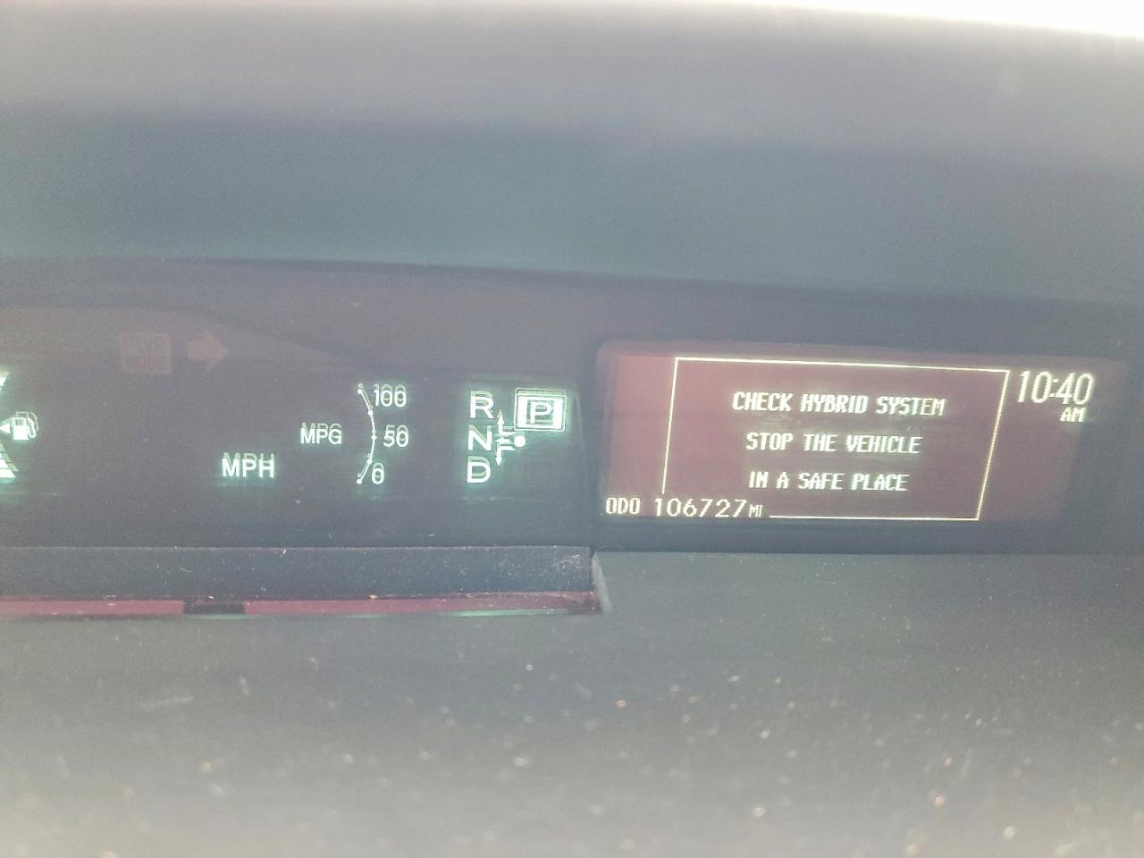 2013 TOYOTA PRIUS photo 9