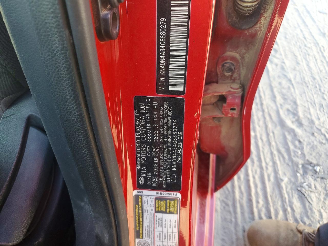 2016 KIA RIO EX photo 12