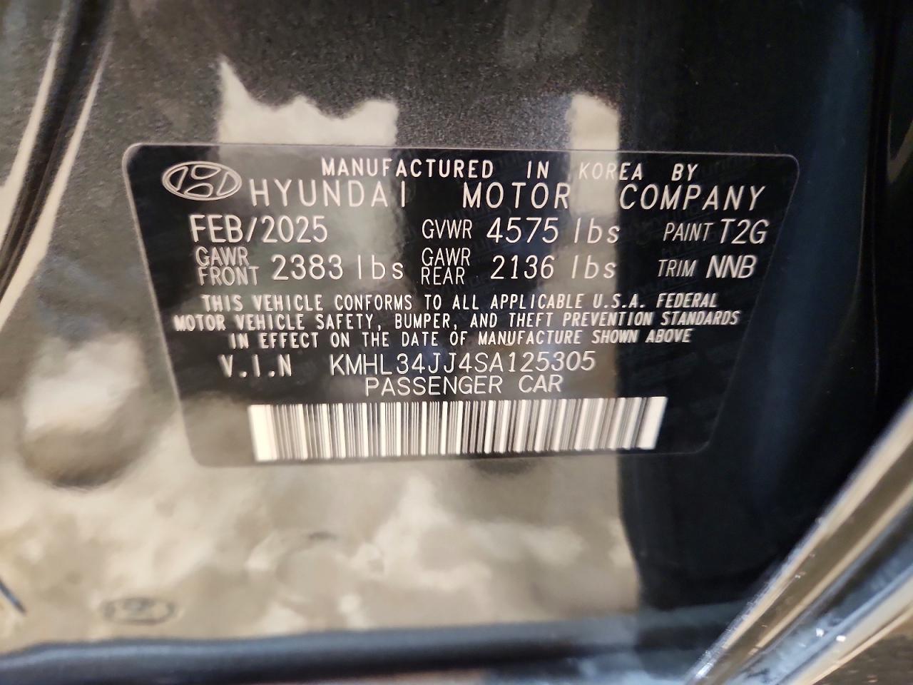 2025 HYUNDAI SONATA HYBRID photo 34