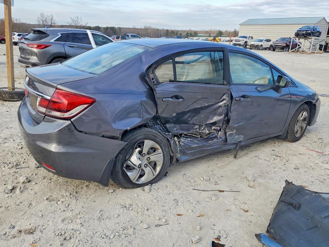 2014 HONDA CIVIC LX photo 3