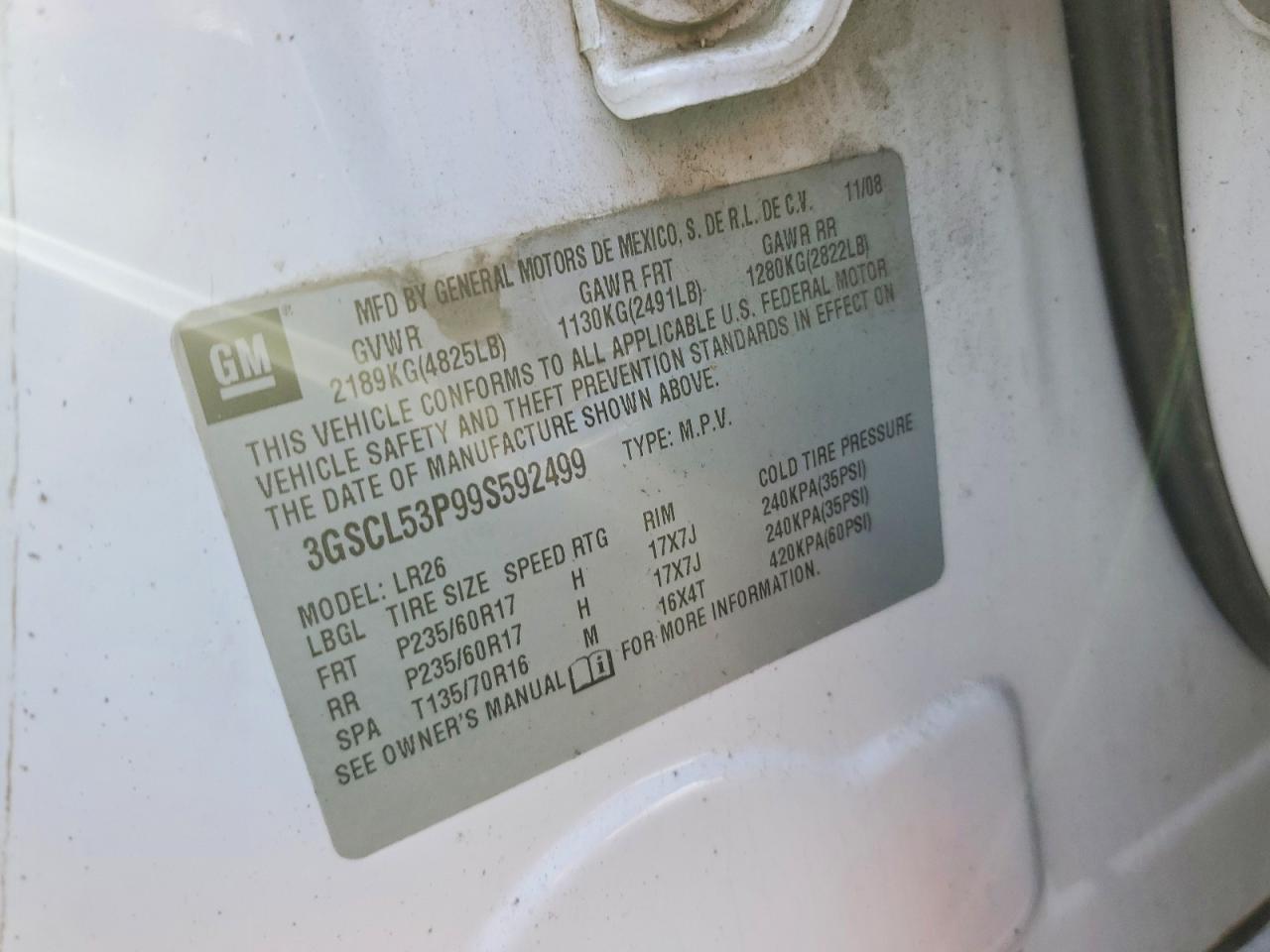 2009 SATURN VUE XR photo 37