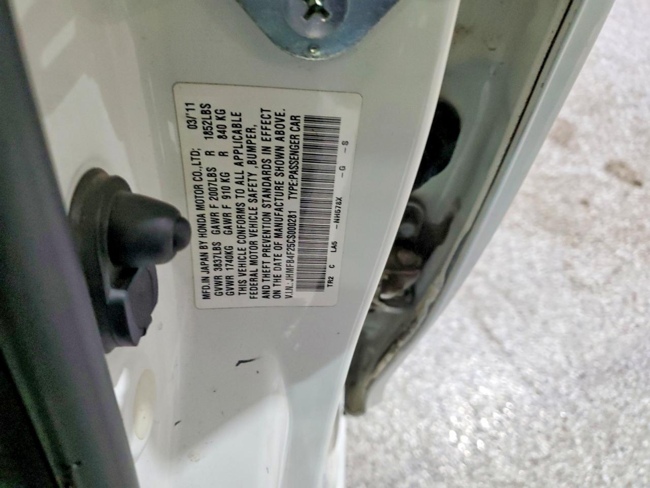 2012 HONDA CIVIC HYBRID photo 23