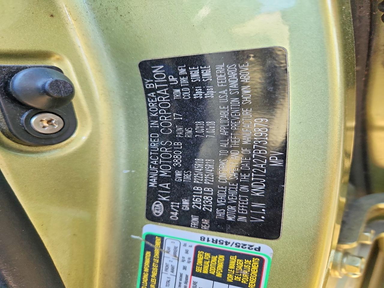 2011 KIA SOUL + photo 23