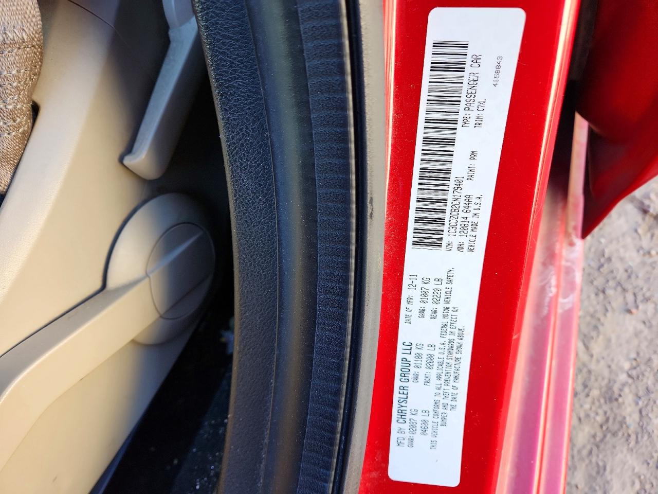 2012 DODGE AVENGER SXT photo 12