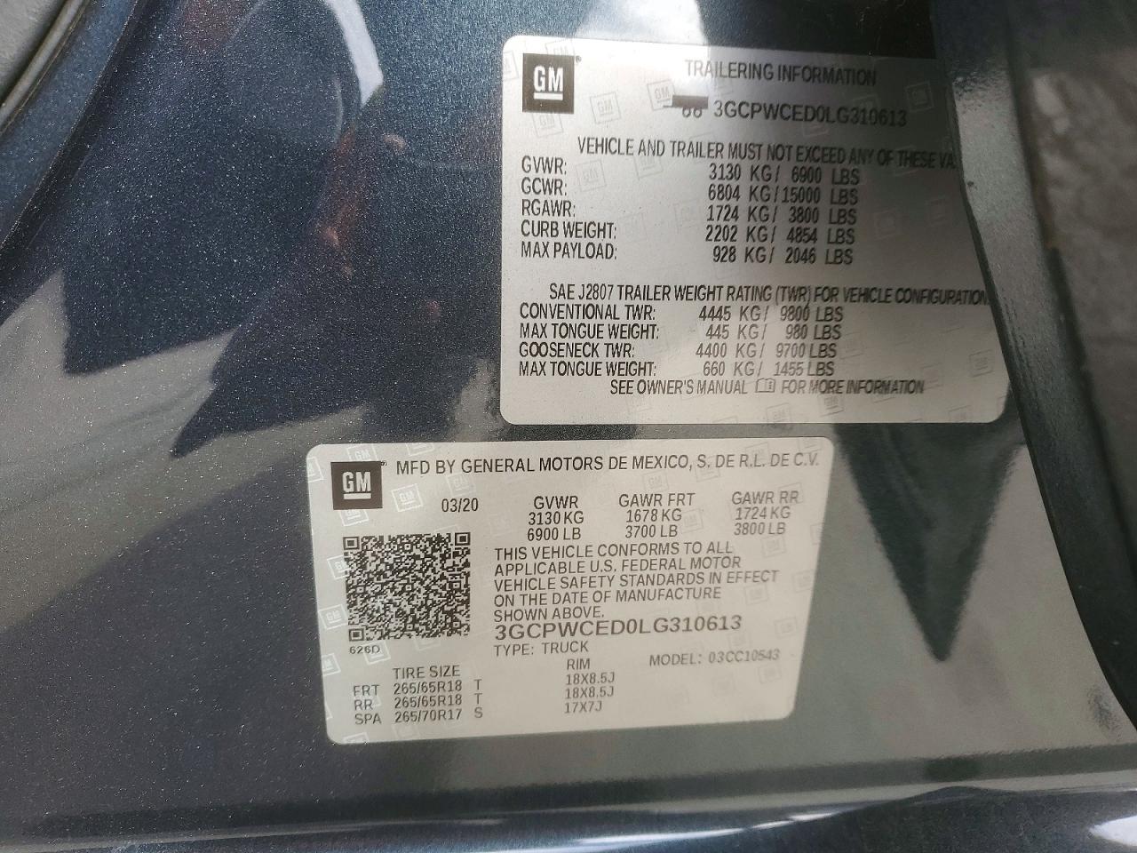2020 CHEVROLET SILVERADO C1500 LT photo 12