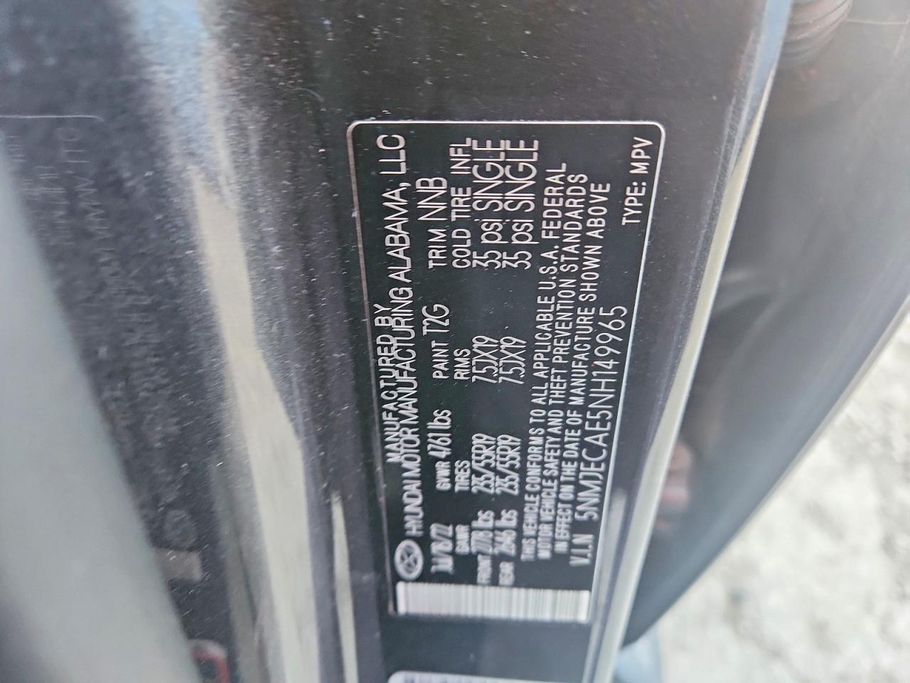 2022 HYUNDAI TUCSON LIMITED photo 37
