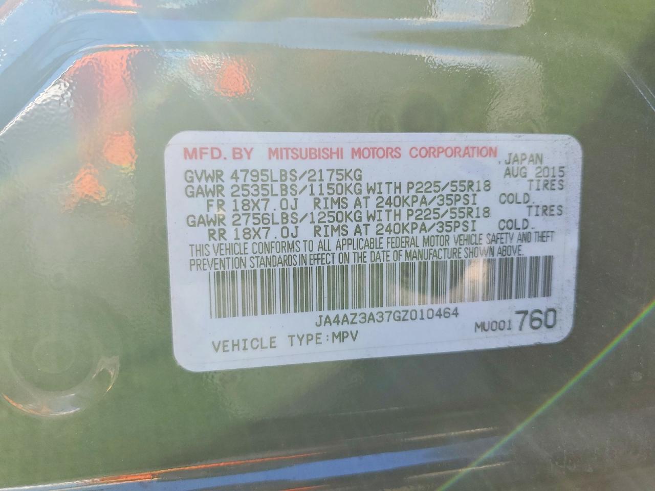 2016 MITSUBISHI OUTLANDER SE photo 13