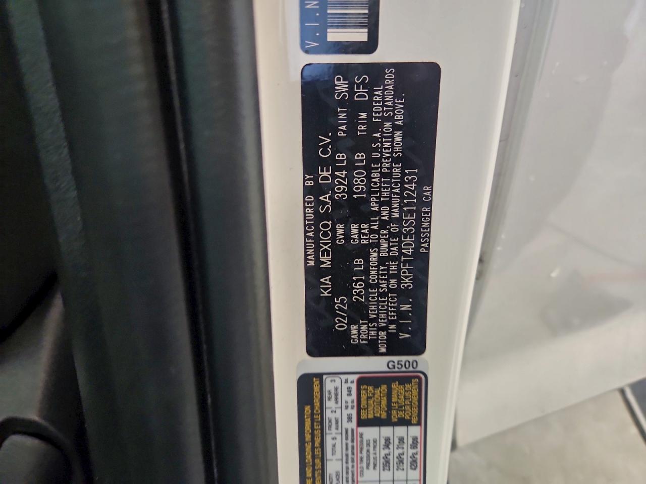 2025 KIA K4 LX photo 23