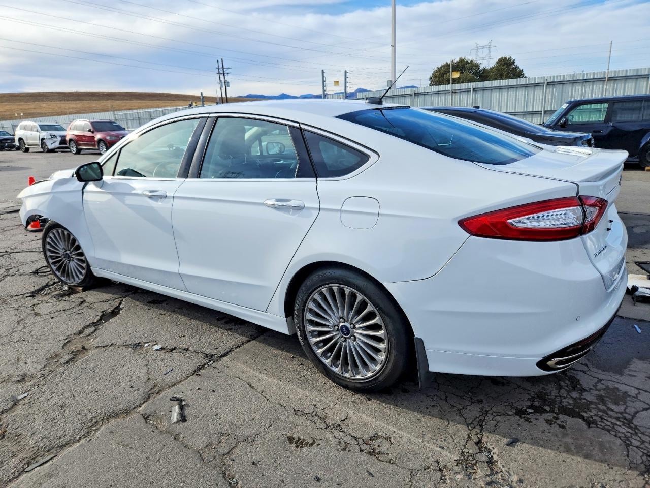 2015 FORD FUSION TITANIUM photo 2