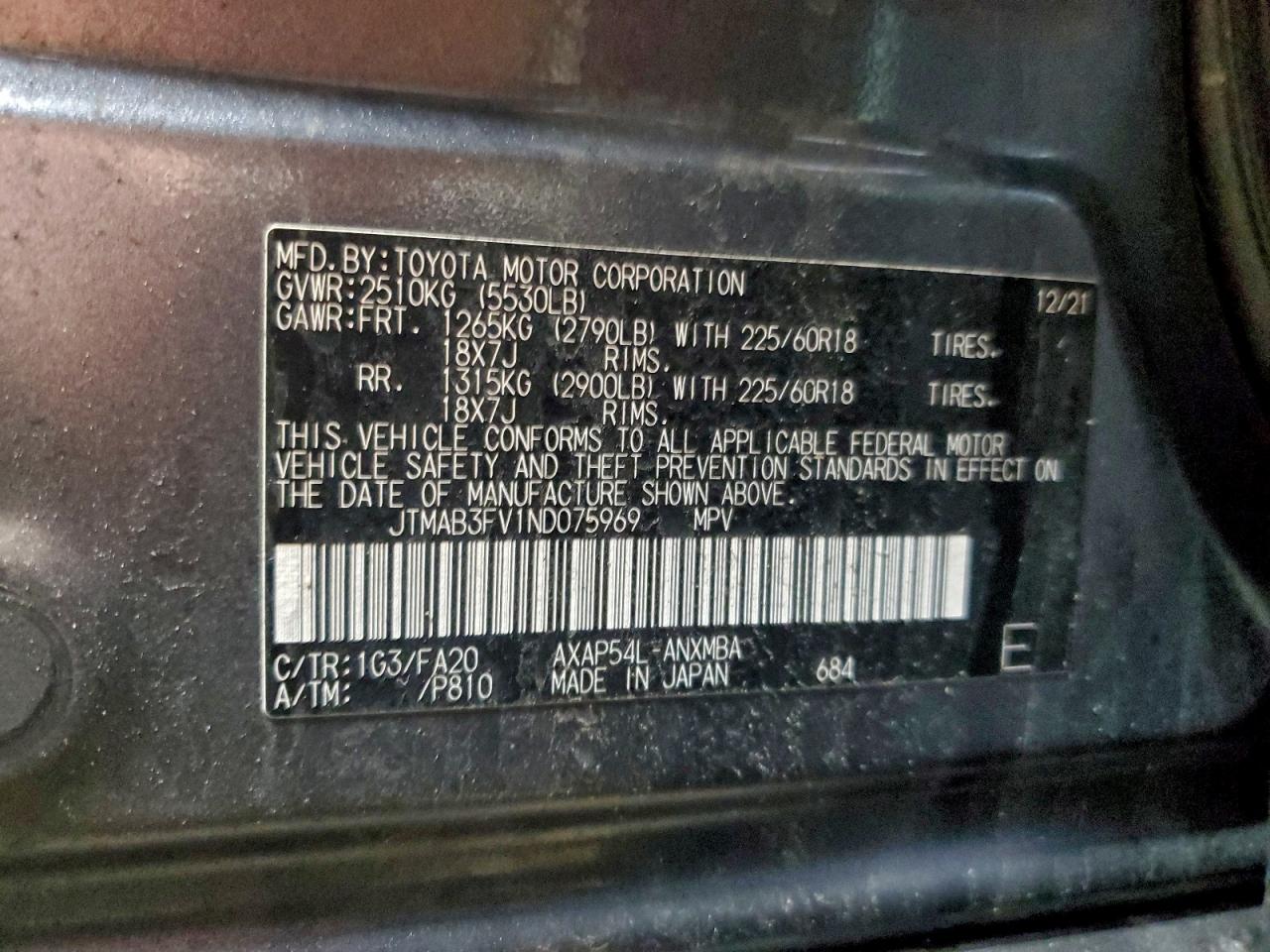2022 TOYOTA RAV4 PRIME SE photo 27