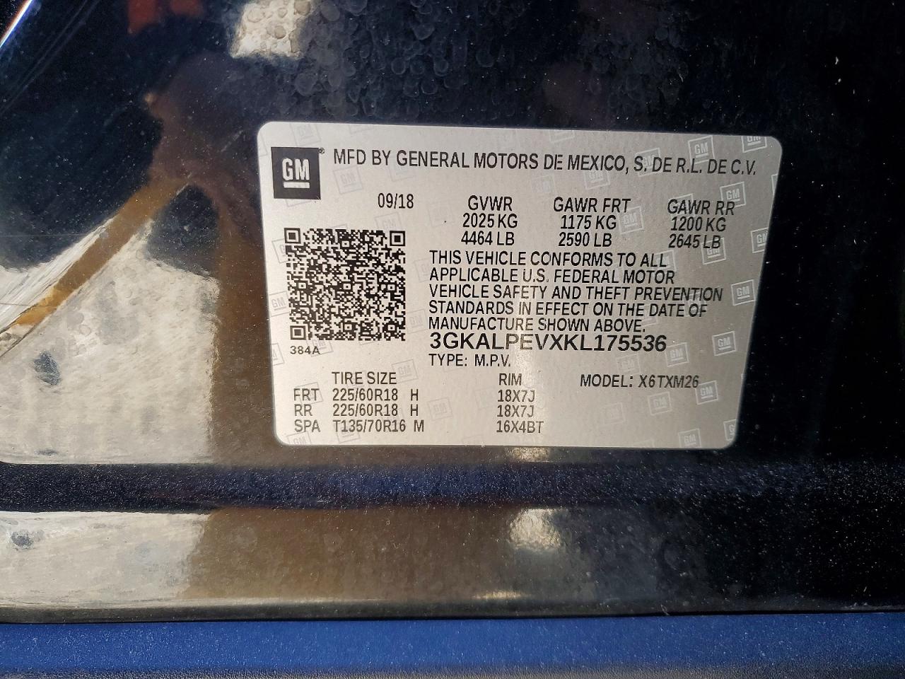 2019 GMC TERRAIN SLT photo 13