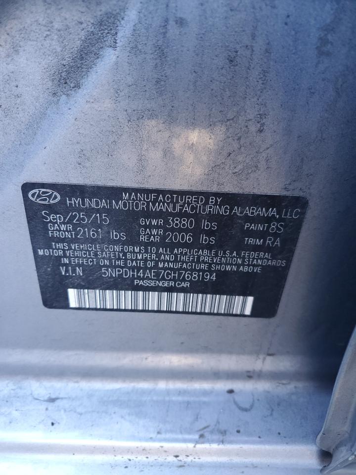 2016 HYUNDAI ELANTRA SE photo 23