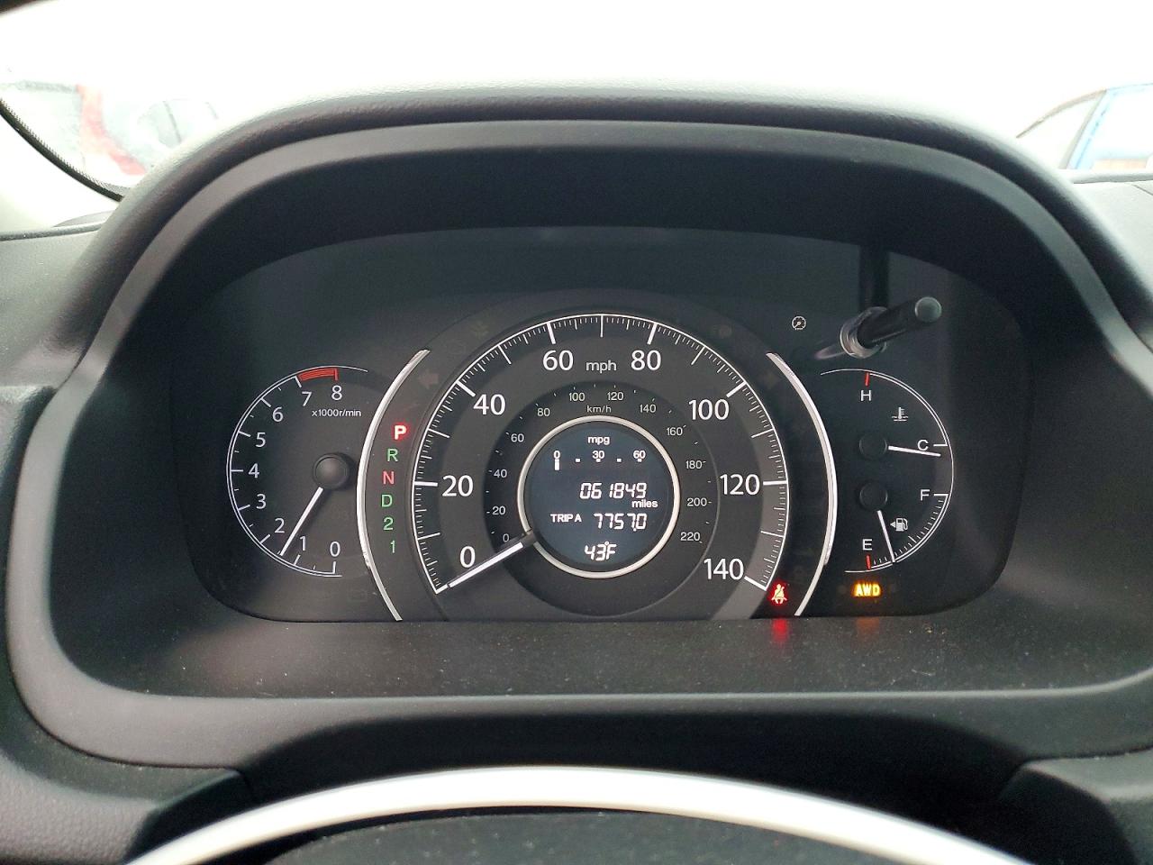 2013 HONDA CR-V LX photo 9
