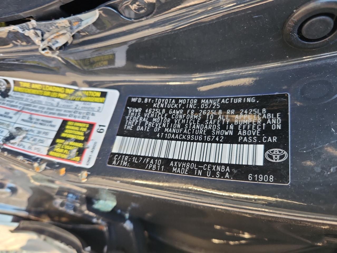 2025 TOYOTA CAMRY XSE photo 23