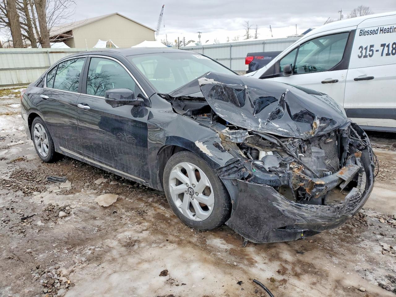 2017 HONDA ACCORD EX photo 4