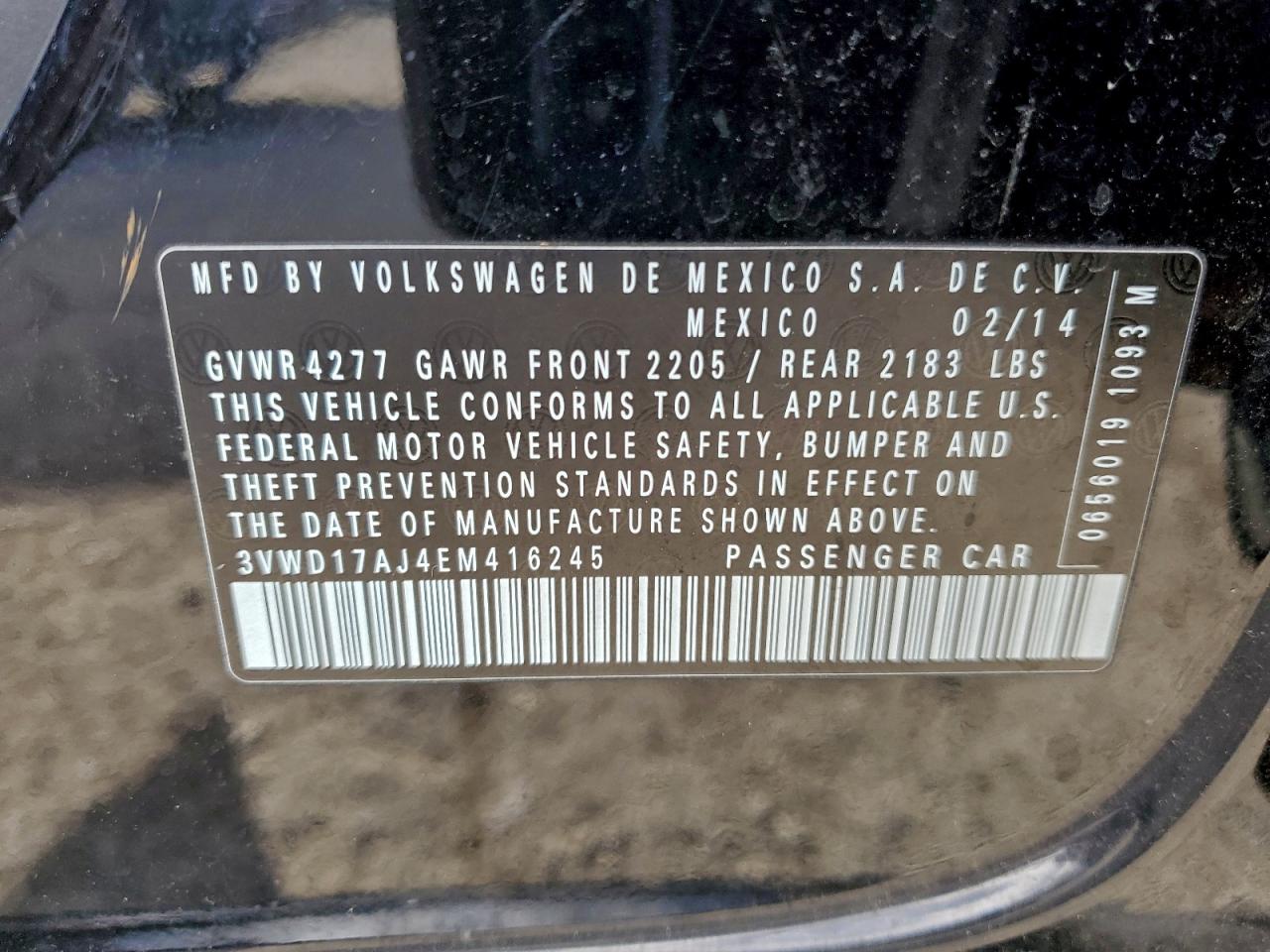 2014 VOLKSWAGEN JETTA SE photo 23