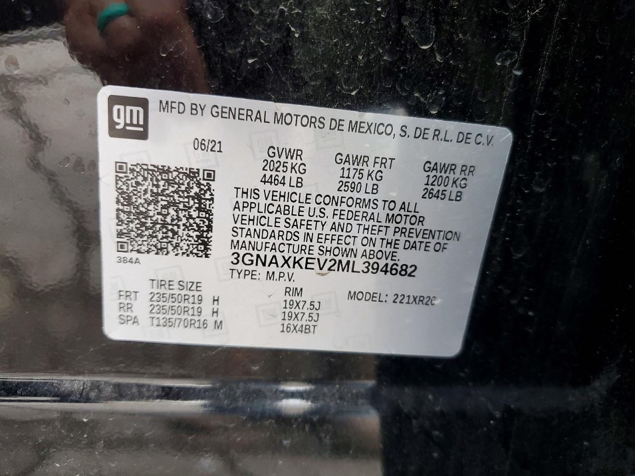 2021 CHEVROLET EQUINOX LT photo 37