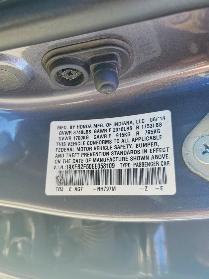 2014 HONDA CIVIC LX photo 23