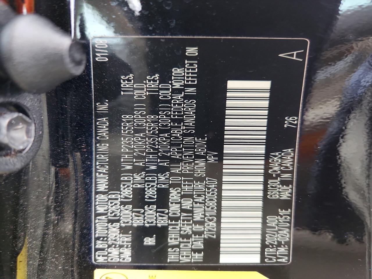 2008 LEXUS RX 350 photo 37