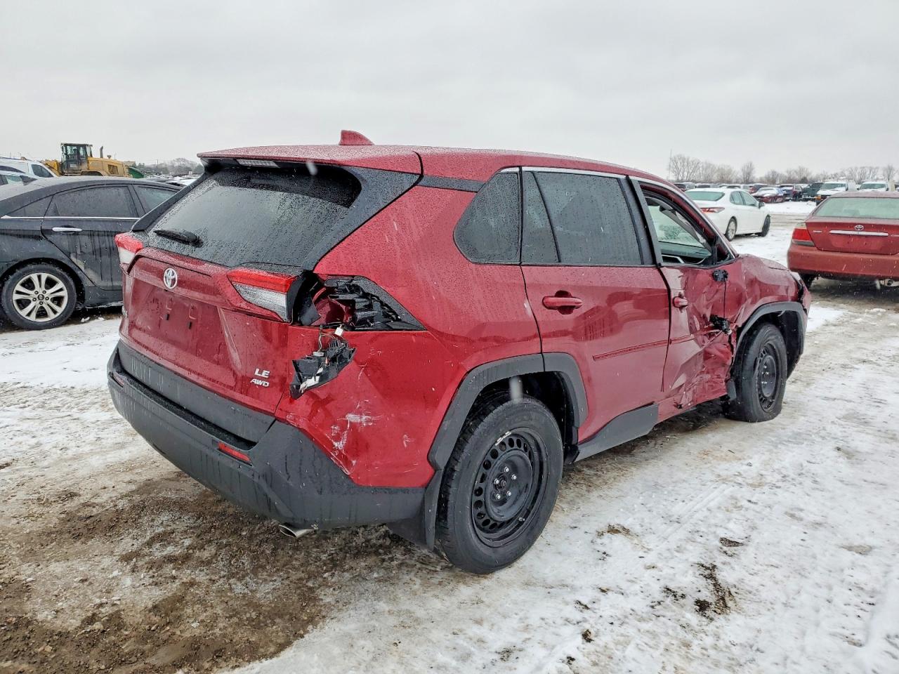 2022 TOYOTA RAV4 LE photo 3