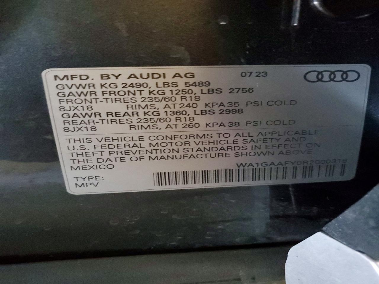 2024 AUDI Q5 PREMIUM 45 photo 27