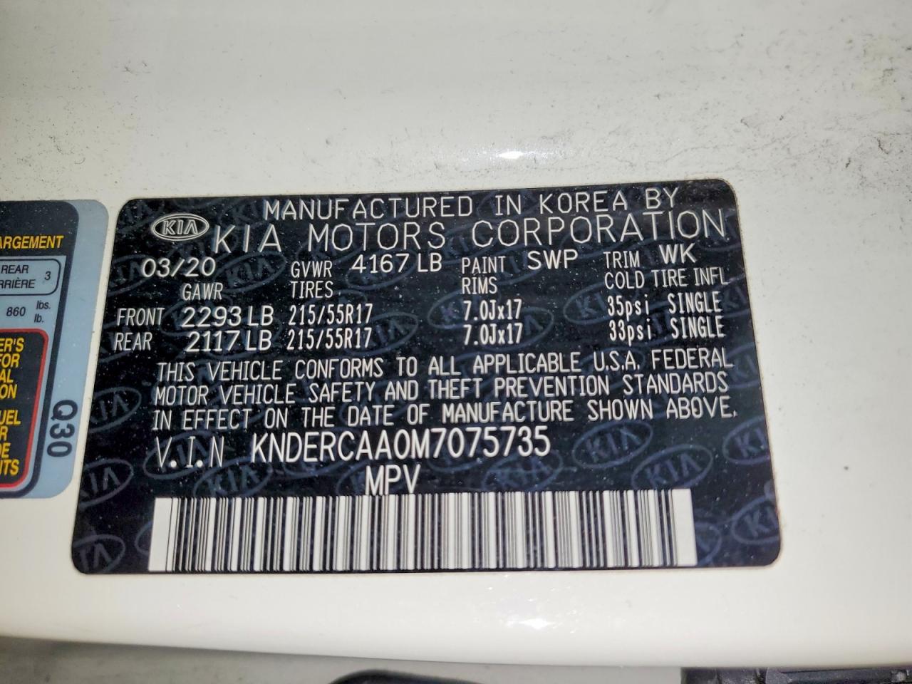2021 KIA SELTOS EX photo 37