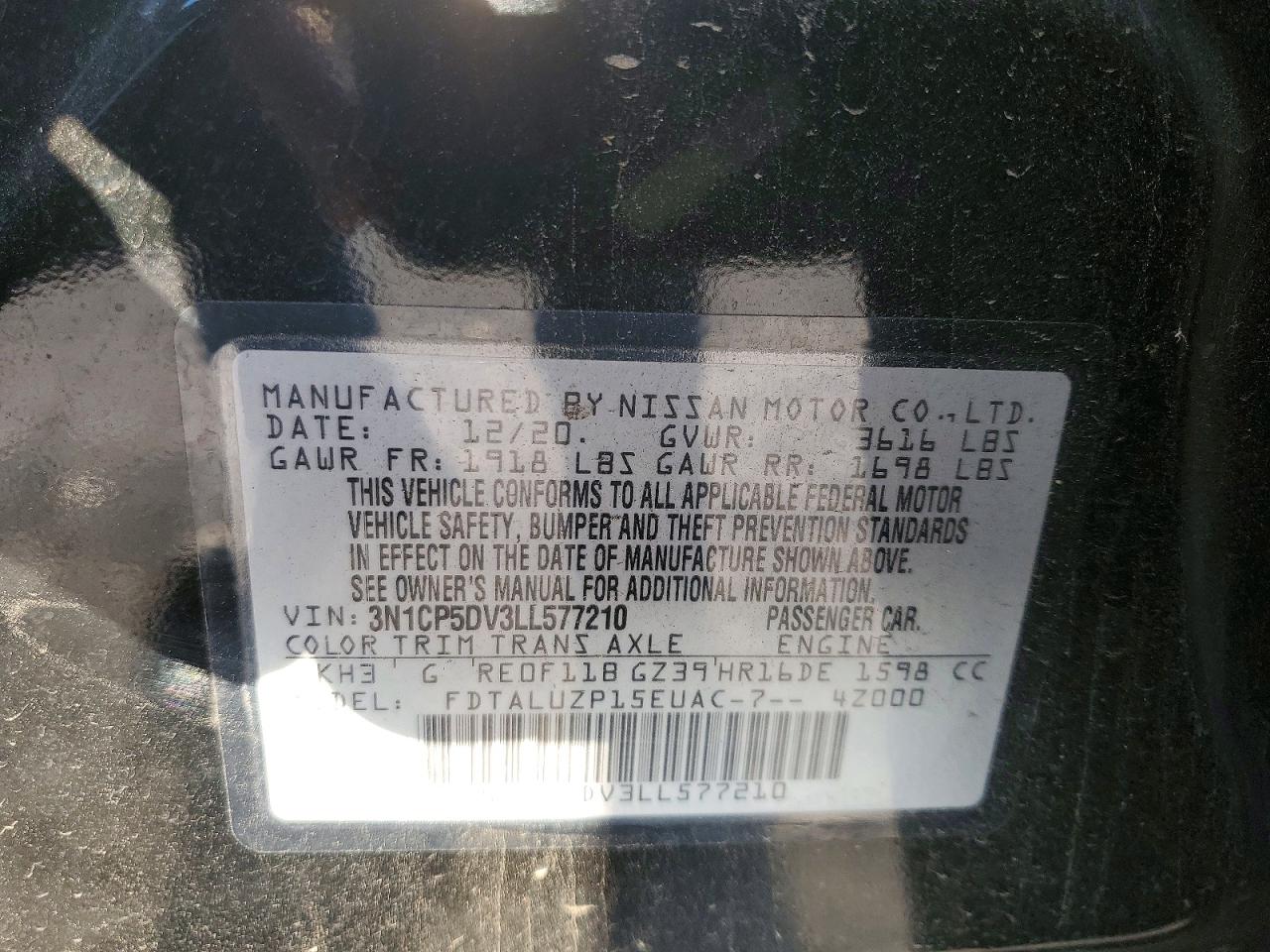 2020 NISSAN KICKS SR photo 40