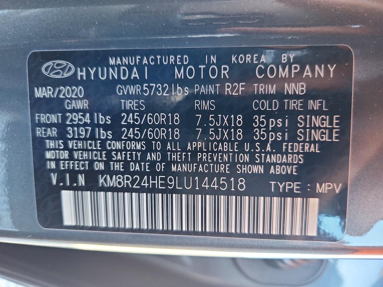 2020 HYUNDAI PALISADE SEL photo 13