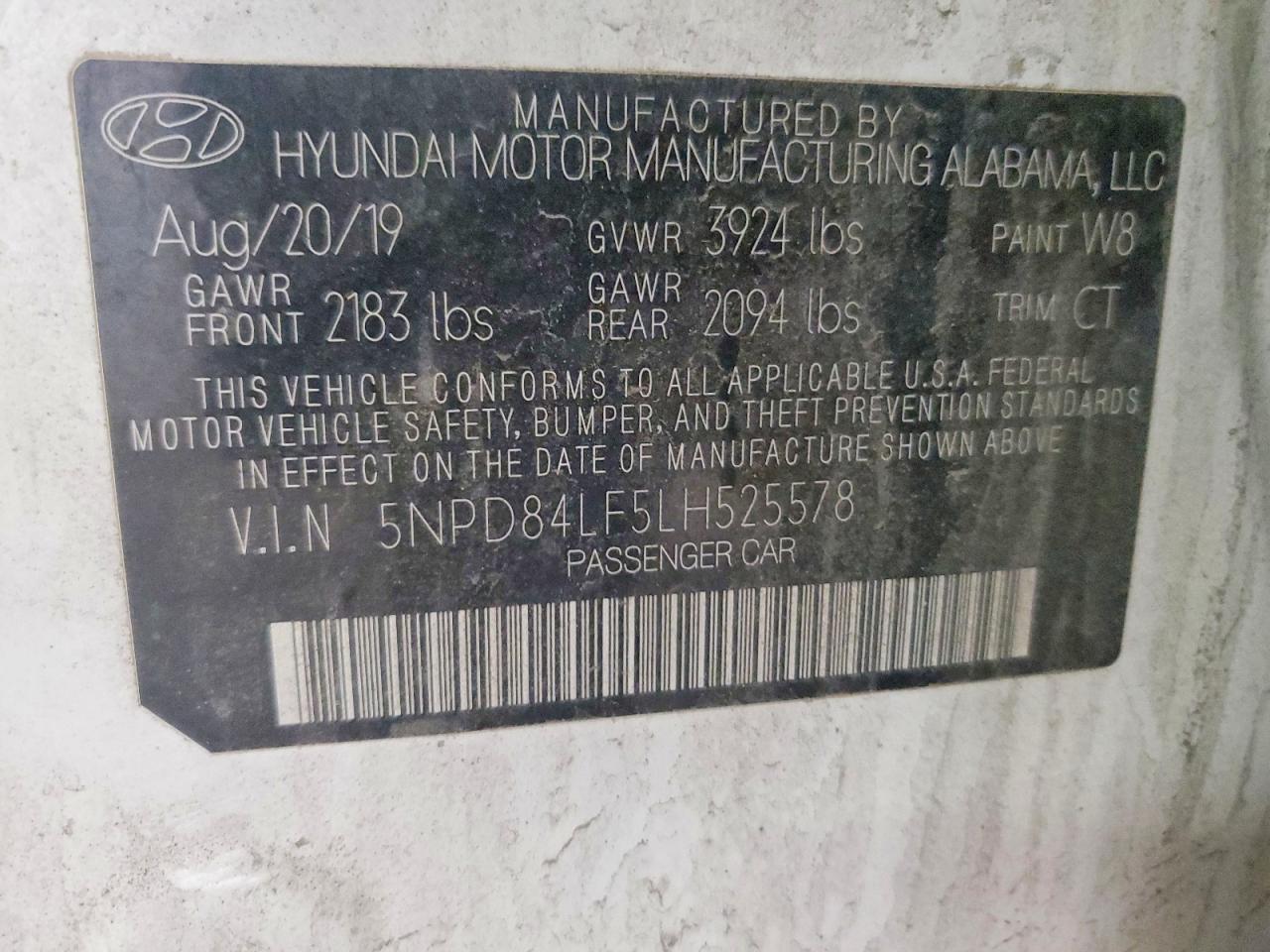 2020 HYUNDAI ELANTRA SEL photo 12
