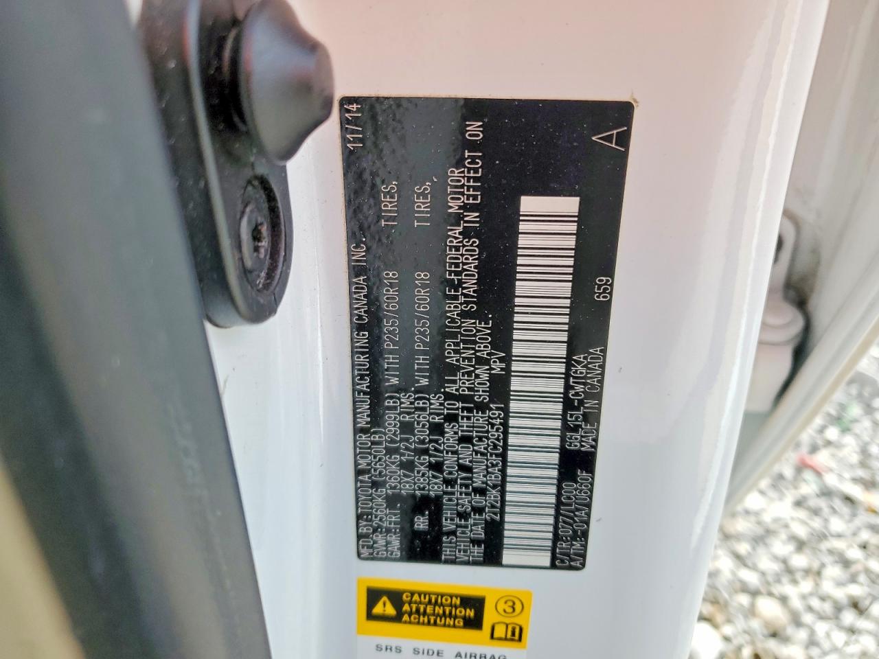2015 LEXUS RX 350 BASE photo 13