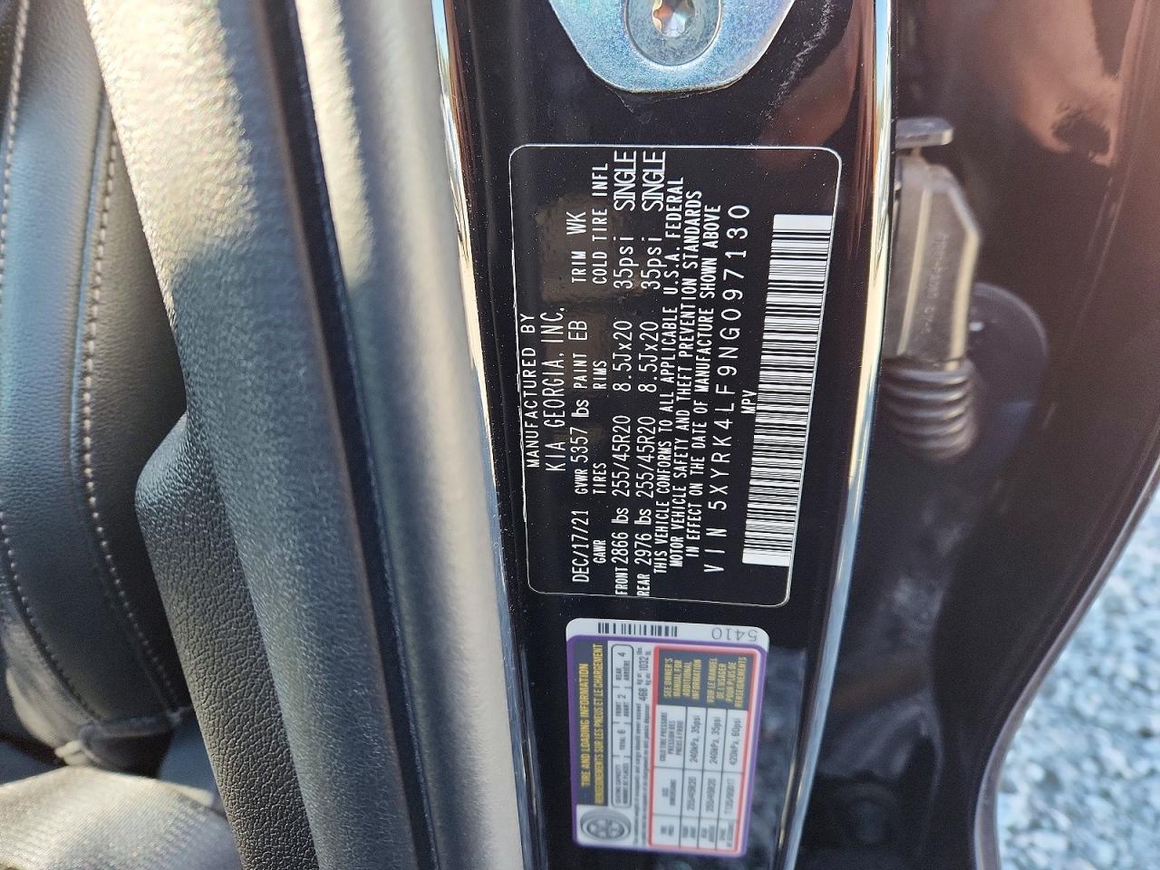 2022 KIA SORENTO SX PRESTIGE photo 25