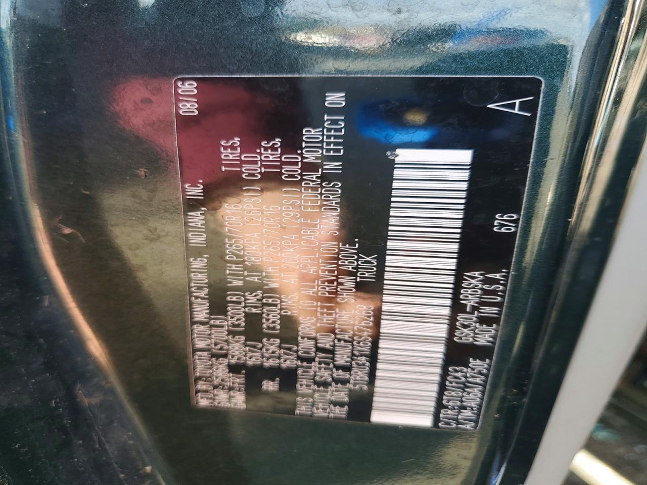 2006 TOYOTA TUNDRA ACCESS CAB SR5 photo 23