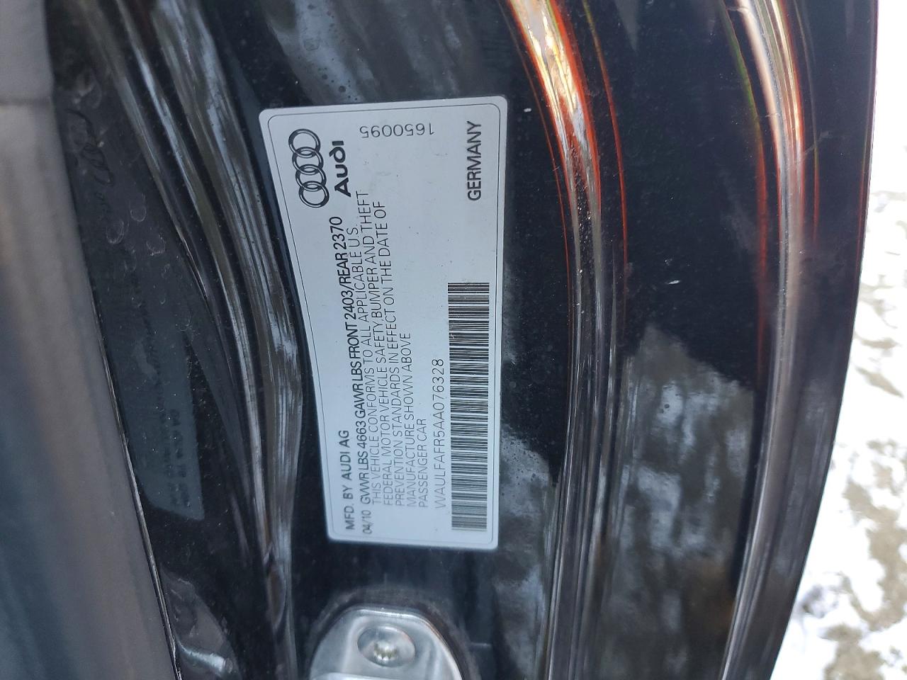 2010 AUDI A5 PREMIUM PLUS photo 12