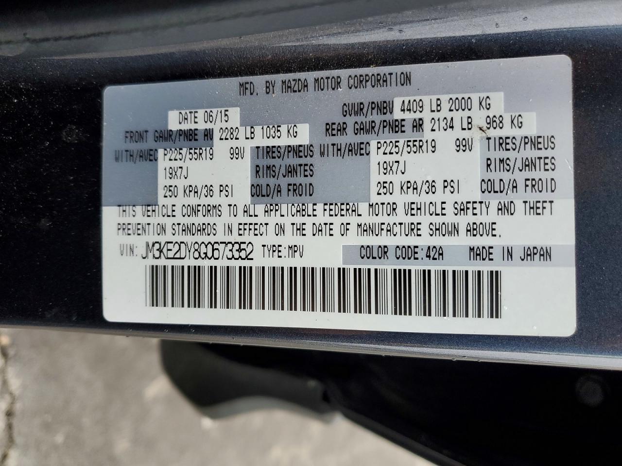 2016 MAZDA CX-5 GT photo 12