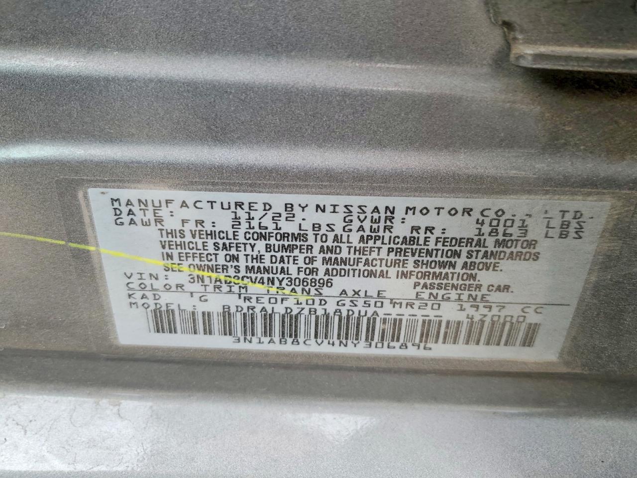 2022 NISSAN SENTRA SV photo 12