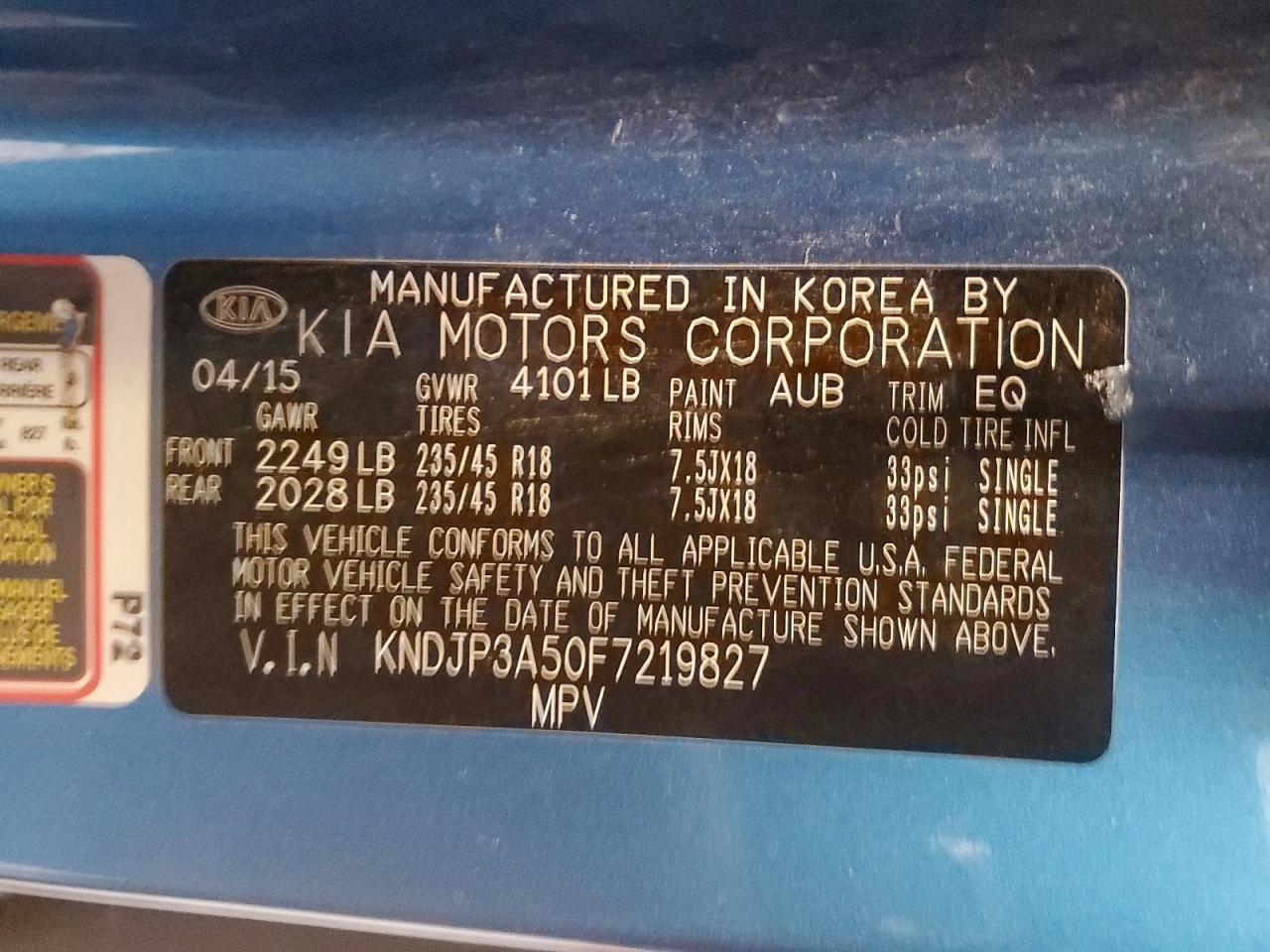 2015 KIA SOUL photo 12