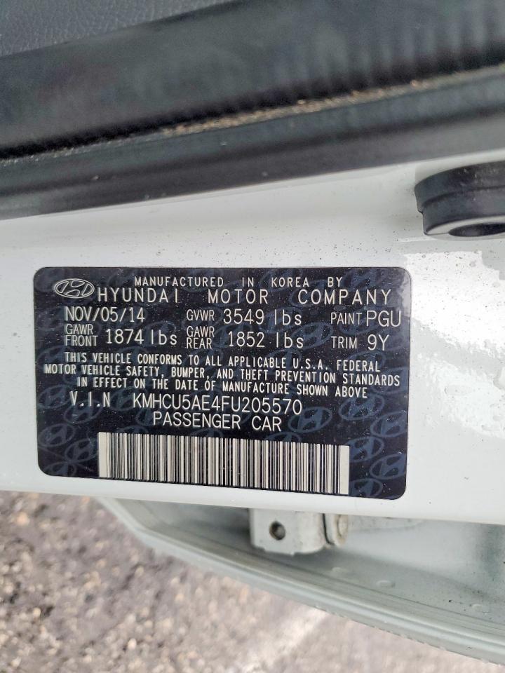 2015 HYUNDAI ACCENT GLS photo 12