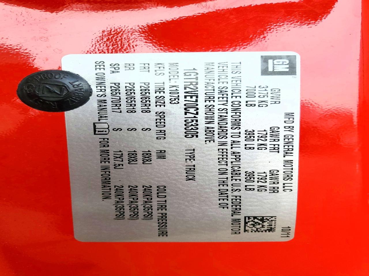2012 GMC SIERRA K1500 SLE photo 12