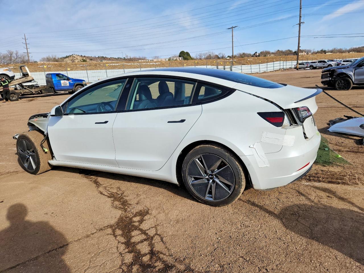 2022 TESLA MODEL 3 photo 2