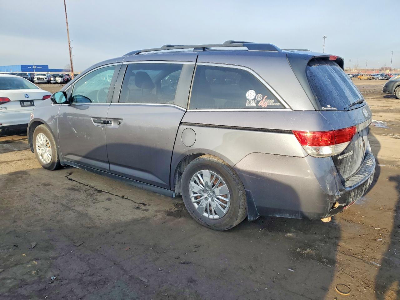 2014 HONDA ODYSSEY LX photo 2