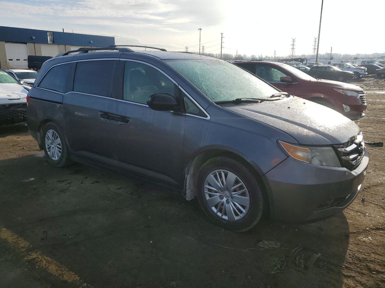 2014 HONDA ODYSSEY LX photo 4