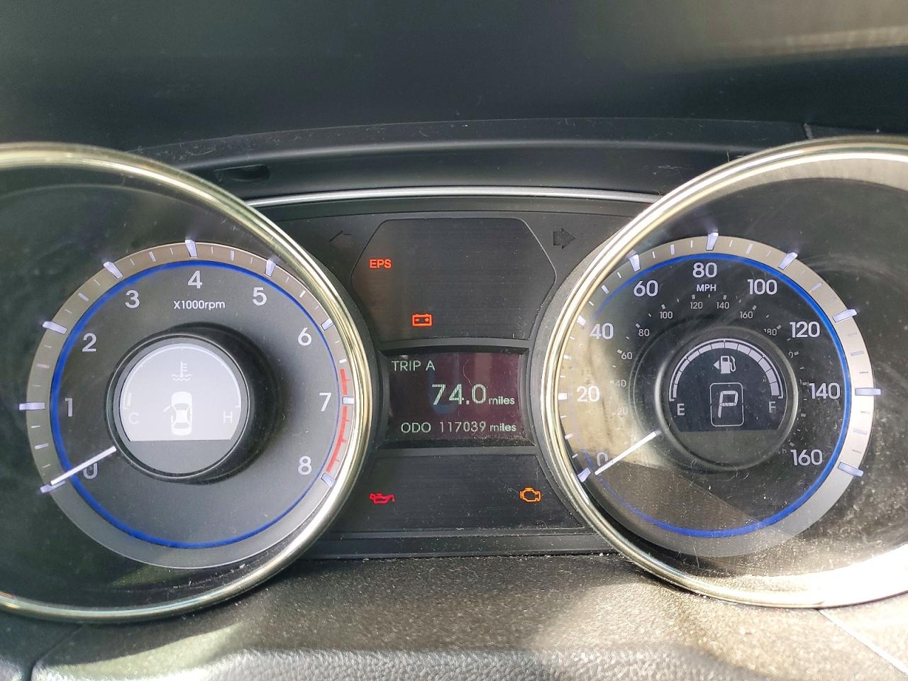 2012 HYUNDAI SONATA GLS photo 9