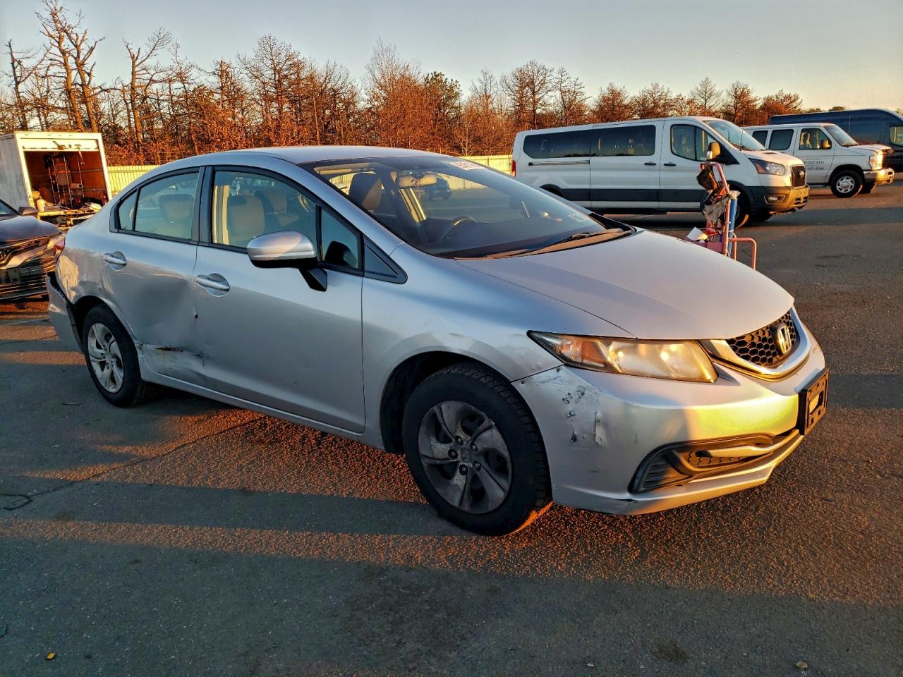 2014 HONDA CIVIC LX photo 4