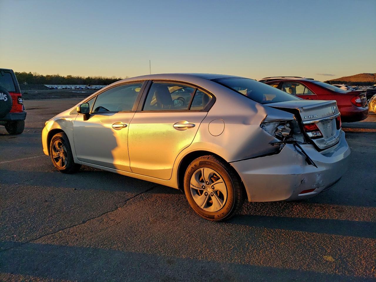 2014 HONDA CIVIC LX photo 2