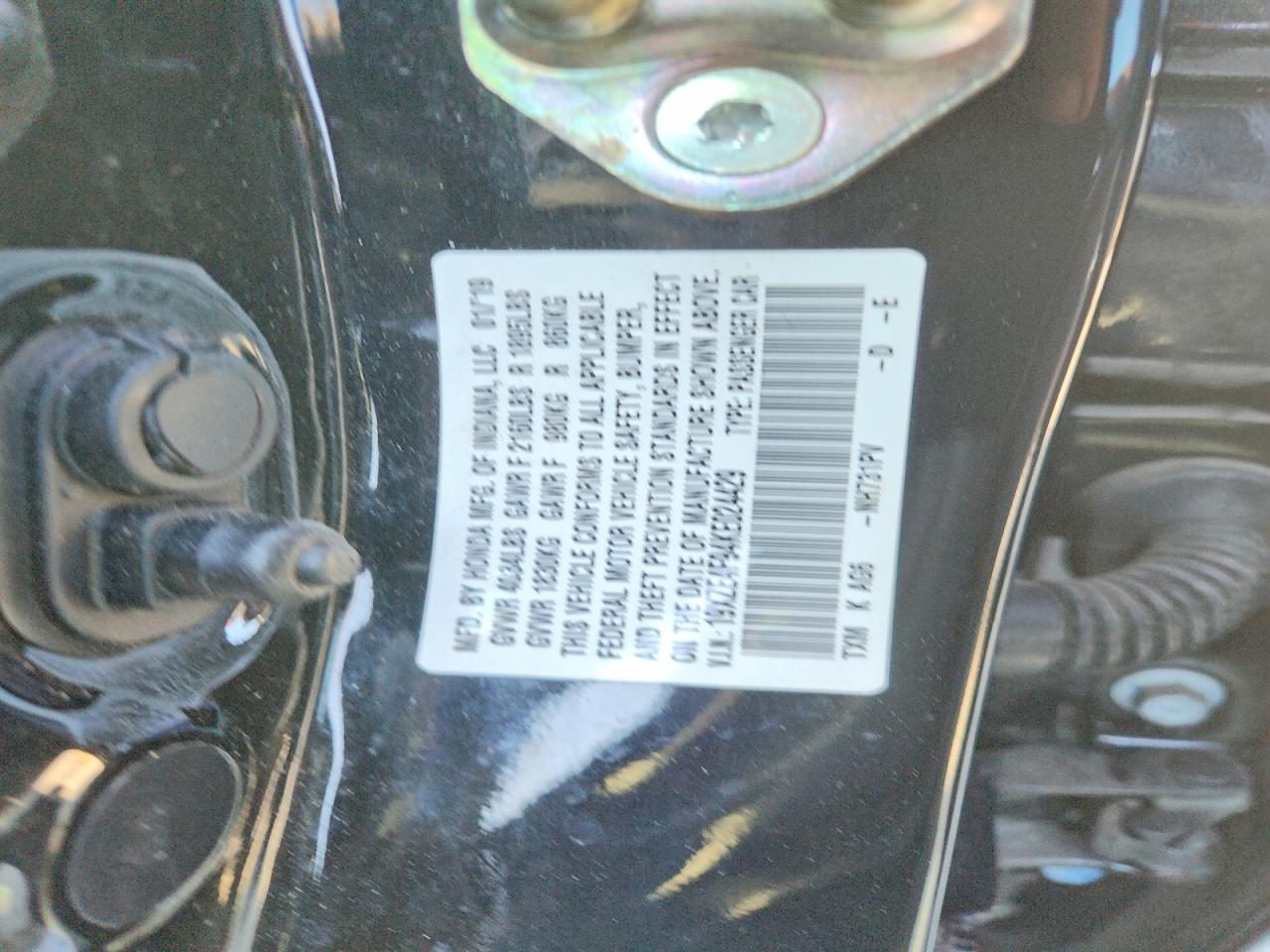 2019 HONDA INSIGHT TOURING photo 12