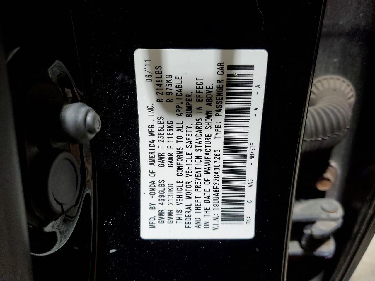 2012 ACURA TL photo 12