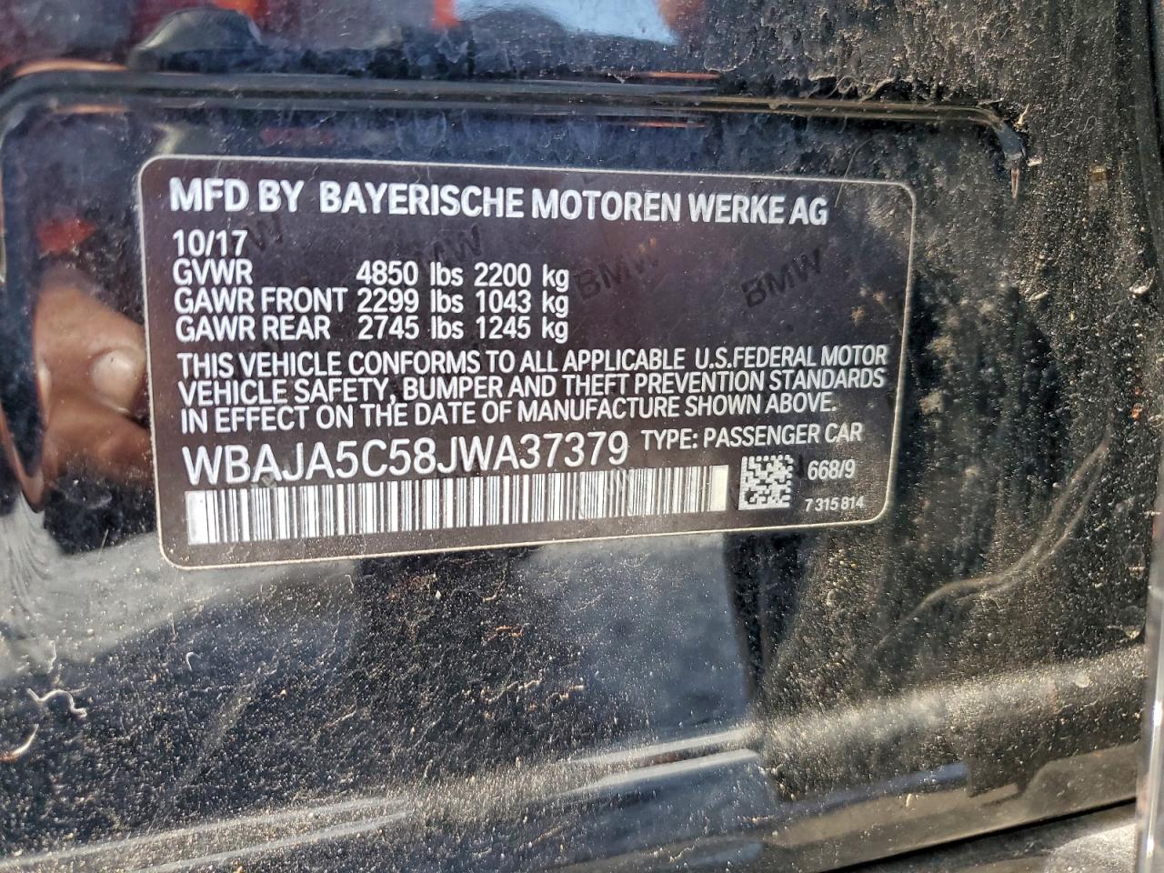2018 BMW 530 I photo 23