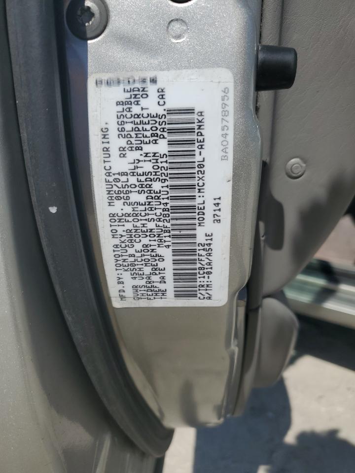 2001 TOYOTA AVALON XL photo 37